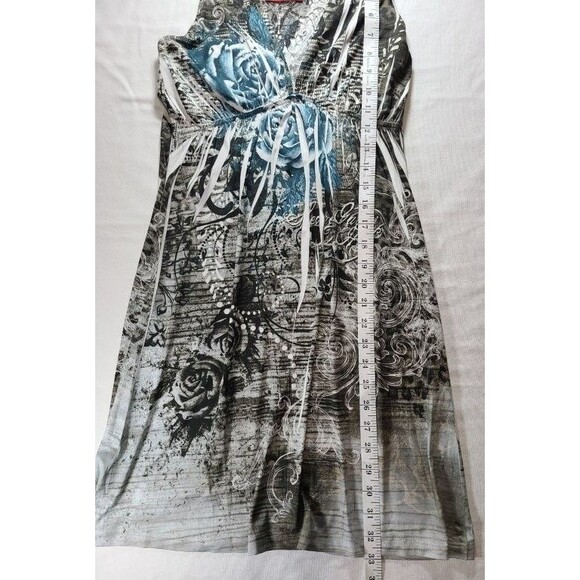 Panhandle Slim Boho Dress | Floral Lace Back | Sleeveless | Size Small - Picture 6 of 7